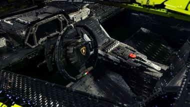 Lamborghini Sián FKP 37 di LEGO Technic: gli interni