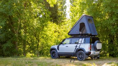 Land Rover Defender 110: la tenda da tetto di Autohome