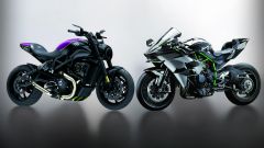 Langen LS12 Turbo vs Kawa Ninja H2R: sfida tra le moto più potenti