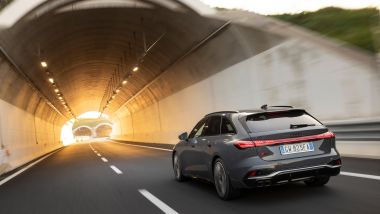 L'Audi A5 Avant 2.0 TDI quattro è molto silenziosa in viaggio