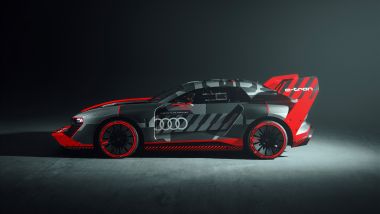 L'auto elettrica per Ken Block: nome completo Audi S1 e-tron quattro Hoonitron concept
