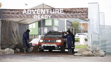 L'autolavaggio Adventure Ready per le Dacia 4x4