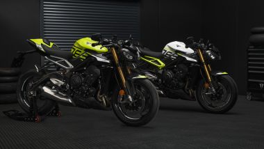 Le 2 livree della Street Triple Moto2 Edition 2023