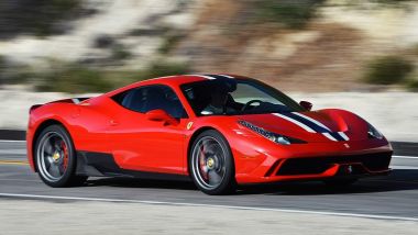 Le auto italiane più iconiche con motore V8: la Ferrari 458 Speciale