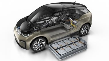 Le batterie di una BMW i3