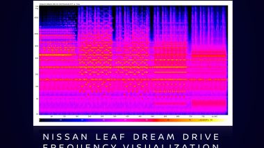 Le frequenze sonore di Nissan LEAF