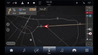Le informazioni sul traffico in tempo reale di TomTom di Uconnect 5
