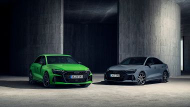 Le nuove Audi RS 3 Sportback e RS 3 Sedan 2025