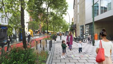 Le strade a Berlino, diventano parchi e aree pedonali - Initiative Volksentscheid Berlin autofrei / CC by-sa 4.0