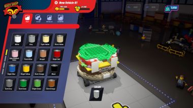 Lego 2K Drive, una schermata di gioco