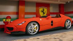 Ferrari Monza SP1 di lego: c'è il modello in scala 1:1