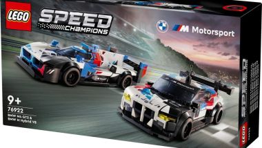 Lego Speed Champions BMW M4 GT3 ed M Hybrid V8: prezzo di 50 euro