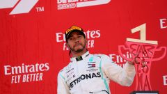 Lewis Hamilton: una dedica speciale per la vittoria in Spagna