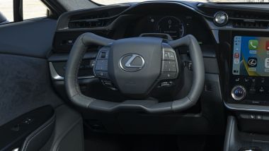 Lexus RZ 450e: il volante One Motion Grip