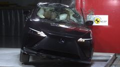 Video: i crash test Euro NCAP per Lexus RZ. Cinque stelle per il SUV elettrico
