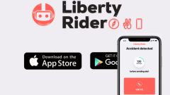 Liberty Rider: l'app con E-call per contattare i soccorsi