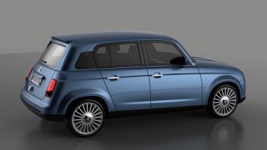 L'ipotesi del designer David Obendorfer per una nuova Renault 4