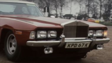Lo Spirit of Ecstasy in bella mostra: Rolls-Royce non la prese bene...