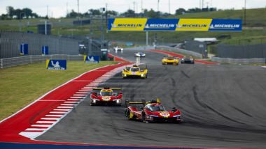 Lone Star Le Mans 2024: le Ferrari impegnate a Austin