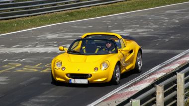 Lotus Elise prima serie al Nurburgring Nordschleife
