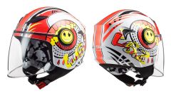 LS2 Helmets OF602 Funny: casco moto jet per bambini