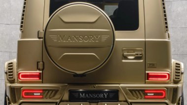 Mansory P720: la coda della Mercedes-AMG G63 con ruota di scorta e doppio fanale a LED