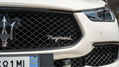 Maserati Ghibli Hybrid Fragment: la calandra esclusiva con il logo della collaborazione