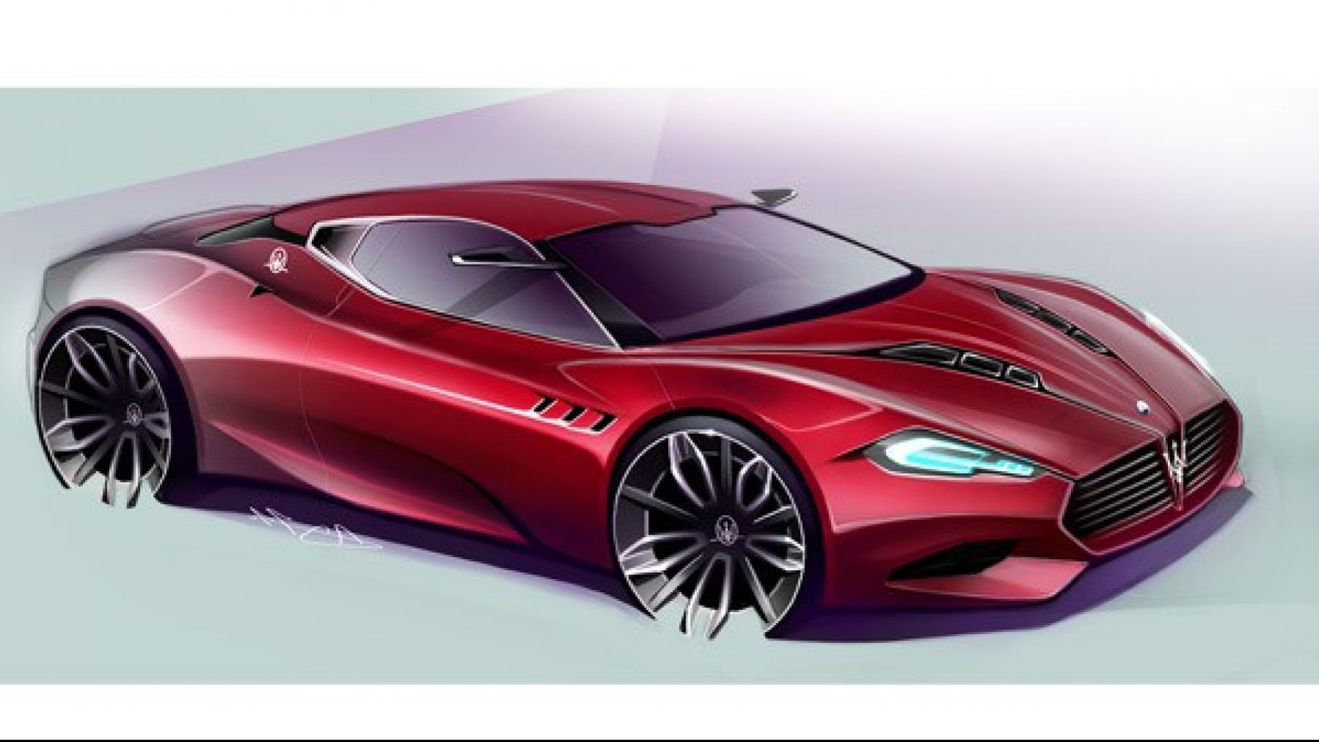 Concept car maserati
