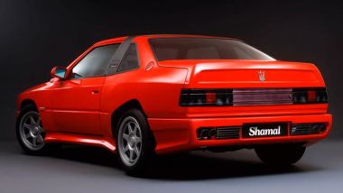 Maserati Shamal originale, 3/4 posteriore