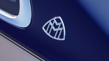 Maybach Classe S Haute Voiture, il logo sul montante posteriore