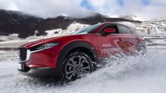 Mazda3, CX-30, CX-5, CX-60 AWD: la prova sulla neve