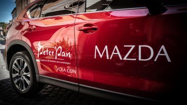 Mazda CX-5 in comodato all'ONLUS Peter Pan