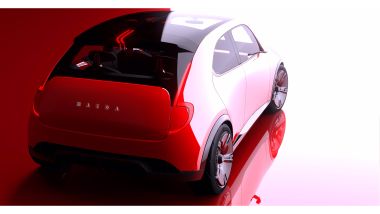 Mazda Vision X-Compact, prove tecniche di e-car