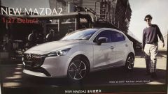 Mazda2 2023: le foto inedite del restyling giapponese