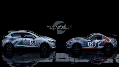 Mazda2 Bio Concept e Mazda MX-5 per la Super Taikyu Series