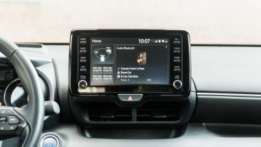 Mazda2 Hybrid, lo schermo da 8'' dell'infotainment