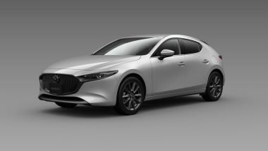 Mazda3 2024: il 3/4 anteriore