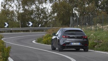 Mazda3 2025 2.5 Takumi, la prova su strada