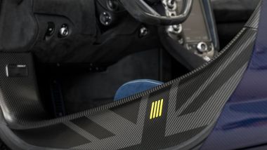 McLaren 765LT Spider Lando Norris: dettagli unici come la fibra di carbonio personalizzata
