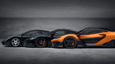 McLaren: le ammiraglie della casa britannica, dalla F1, alla P1, fino alla W1