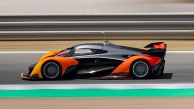 McLaren Solus GT, carico aerodinamico da guida a testa in giù
