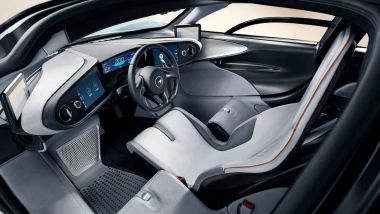 McLaren Speedtail: gli interni