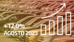 Mercato auto Italia agosto 2023, vendite +12%. Dati e classifiche