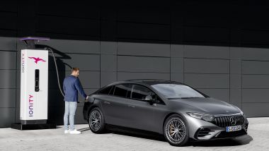 Mercedes-AMG EQS 53 4MATIC+, ricarica fino a 200 kW