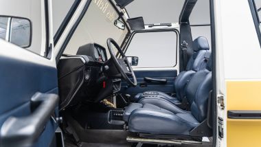 Mercedes AMG G 300 GD: l'abitacolo esclusivo del fuoristrada creato ad Affalterbach