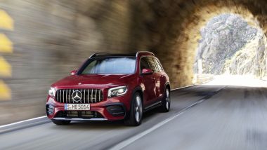 Mercedes AMG GLB 35 2020: il frontale