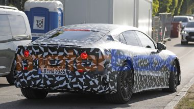 Mercedes-AMG GT 4 porte: proseguono i collaudi della berlina sportiva 100% elettrica