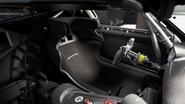 Mercedes AMG GT Track Series: il sedile del pilota