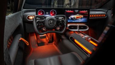 Mercedes-AMG GT XX Concept, gli interni
