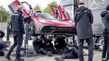 Mercedes-AMG ONE, i preparativi per il giro record